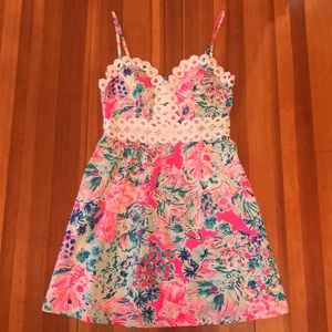 Lilly Pulitzer Lace Cut Out Dress